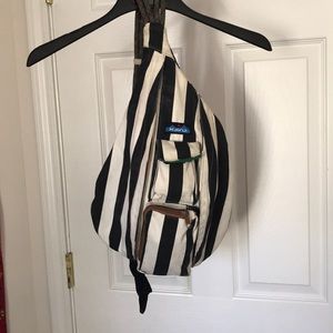 KAVU Black and White Stripe